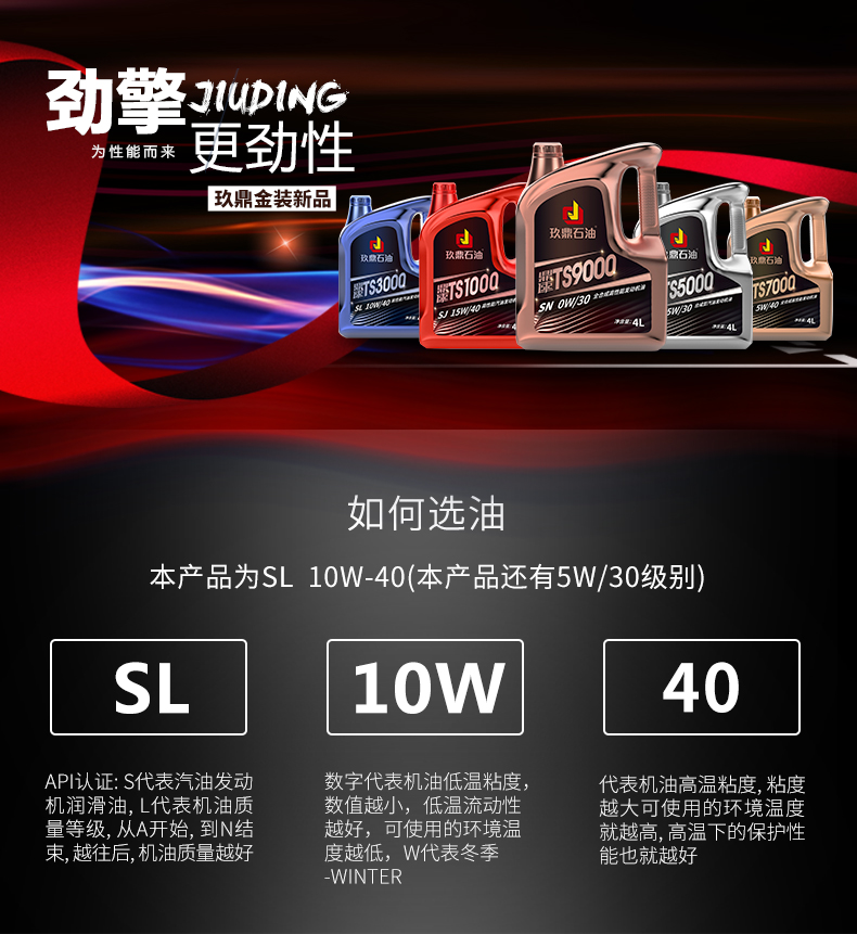 汽机油 SL级